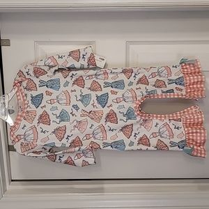 Pete and Lucy Romper 9-12mos